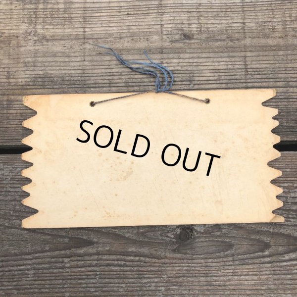 画像4: 50s Vintage Comic Card Plak Sign (B105) (4)