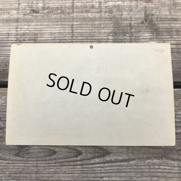 画像4: 50s Vintage Comic Card Plak Sign (B119) (4)