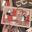 画像1: 50s Vintage Comic Card Plak Sign (B116) (1)