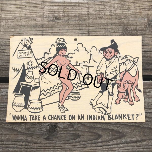 画像2: 50s Vintage Comic Card Plak Sign (B113) (2)