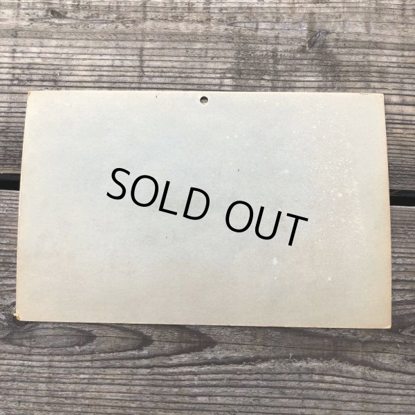 画像5: 50s Vintage Comic Card Plak Sign (B120) (5)