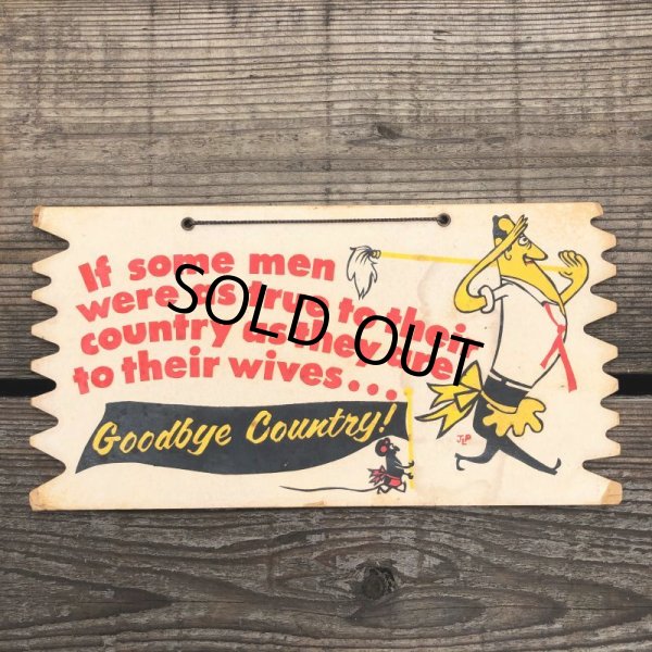 画像2: 50s Vintage Comic Card Plak Sign (B104) (2)