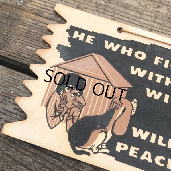 画像3: 50s Vintage Comic Card Plak Sign (B110) (3)