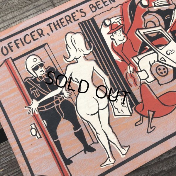 画像3: 50s Vintage Comic Card Plak Sign (B120) (3)