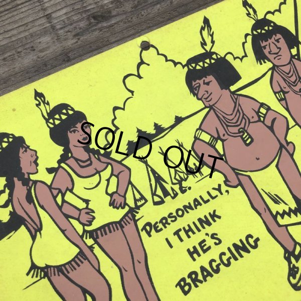 画像3: 50s Vintage Comic Card Plak Sign (B112) (3)