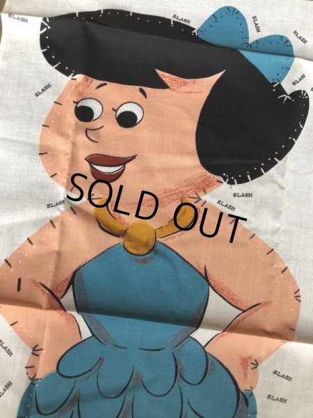 画像4: Vintage The Flintstones Fabric Pillow Doll Kit B&B (B123) (4)