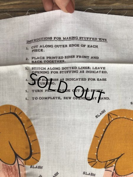 画像3: Vintage The Flintstones Fabric Pillow Doll Kit B&B (B123) (3)