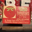 画像4: Vintage Grocery Store Tomato Handy Basket (B126) (4)