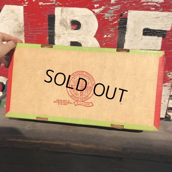 画像9: Vintage Grocery Store Tomato Handy Basket (B126) (9)