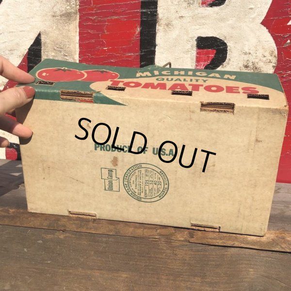 画像9: Vintage Grocery Store Tomato Handy Basket (B129) (9)