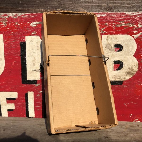 画像8: Vintage Grocery Store Okra Handy Basket (B127) (8)