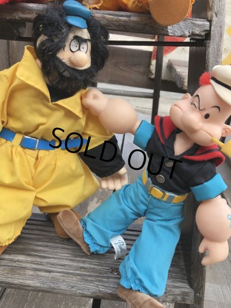 画像7: 80s Vintage Popeye Doll Set by Presents (B131) (7)