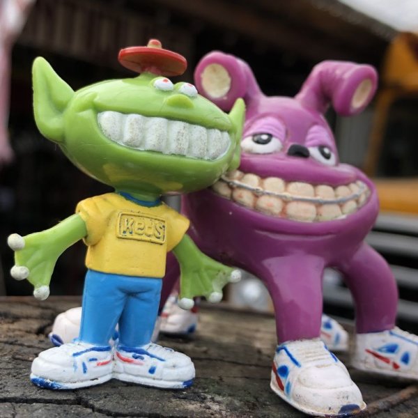 画像6: 80s Vintage Pro Keds Alien PVC Set (B132) (6)