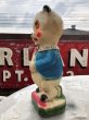 画像8: Vintage Chalkware Carnival Prize  Porky Pig Coin Bank (B133) (8)