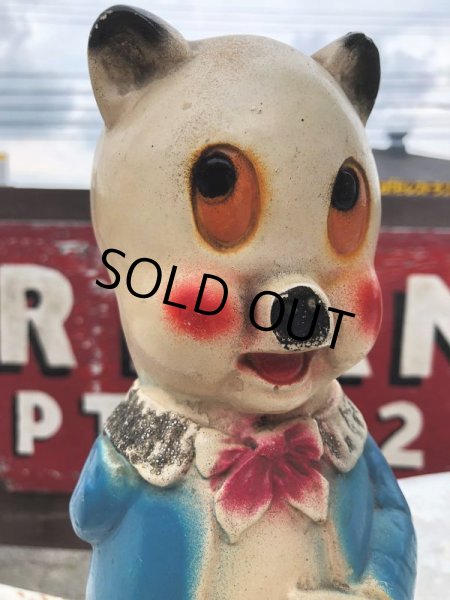 画像3: Vintage Chalkware Carnival Prize  Porky Pig Coin Bank (B133) (3)