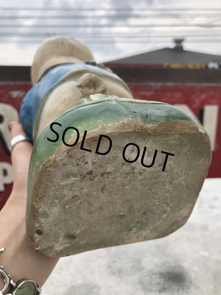 画像5: Vintage Chalkware Carnival Prize  Porky Pig Coin Bank (B133) (5)