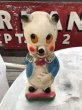 画像12: Vintage Chalkware Carnival Prize  Porky Pig Coin Bank (B133) (12)