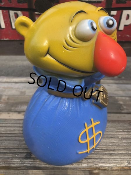 画像2: Vintage Play Pal Bank ＄ Mr.Money Bags (B134)  (2)