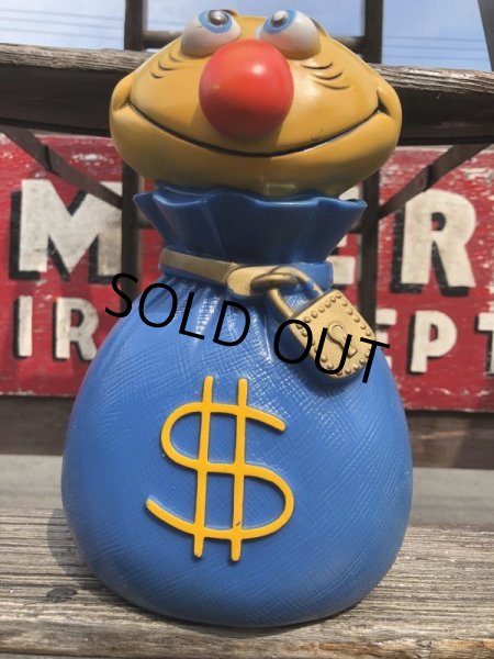 画像5: Vintage Play Pal Bank ＄ Mr.Money Bags (B135)  (5)