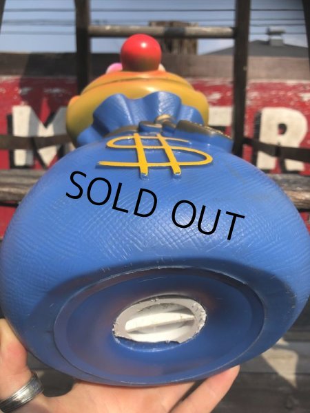 画像9: Vintage Play Pal Bank ＄ Mr.Money Bags (B136) (9)