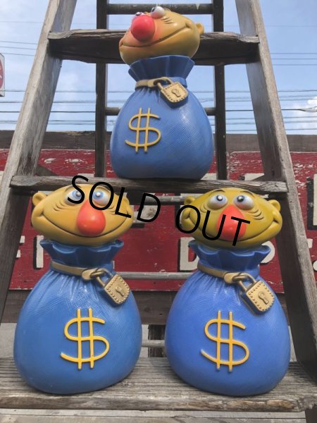 画像10: Vintage Play Pal Bank ＄ Mr.Money Bags (B134)  (10)