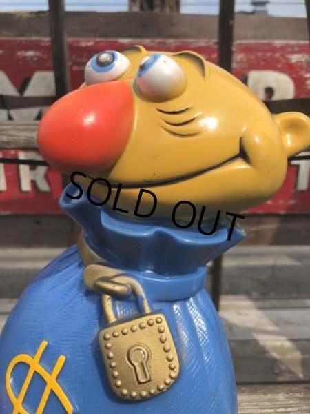 画像8: Vintage Play Pal Bank ＄ Mr.Money Bags (B135)  (8)