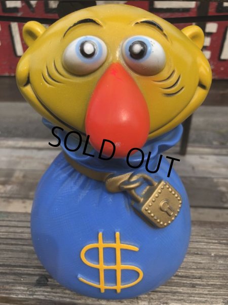 画像7: Vintage Play Pal Bank ＄ Mr.Money Bags (B134)  (7)