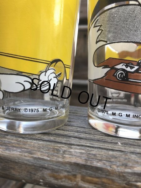 画像4: 70s Vintage Pepsi Glass Tom & Jerry SET (B138) (4)