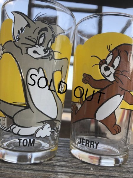 画像6: 70s Vintage Pepsi Glass Tom & Jerry SET (B138) (6)