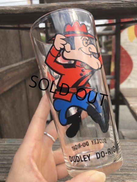 画像4: 70s Vintage Pepsi Glass Dudley Do-Right (B143) (4)