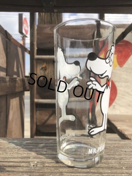 画像2: 70s Vintage Pepsi Glass Mr. Peabody (B149) (2)
