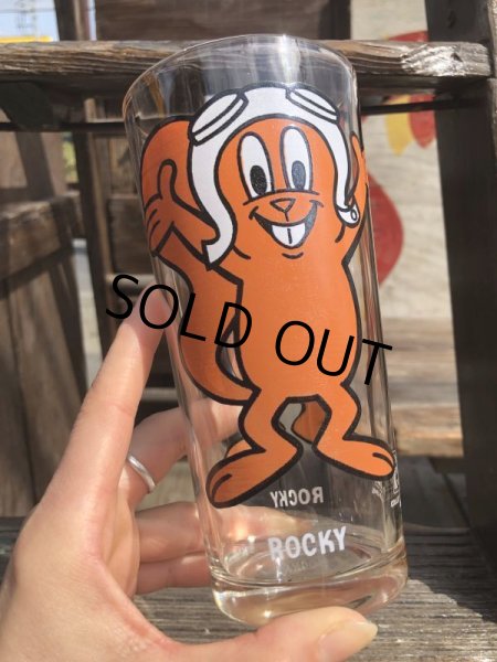 画像4: 70s Vintage Pepsi Glass Rocky (B146) (4)