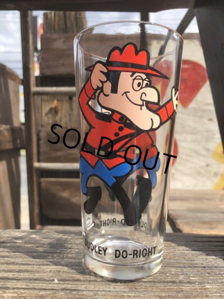 画像1: 70s Vintage Pepsi Glass Dudley Do-Right (B143) (1)