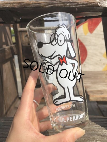 画像4: 70s Vintage Pepsi Glass Mr. Peabody (B149) (4)