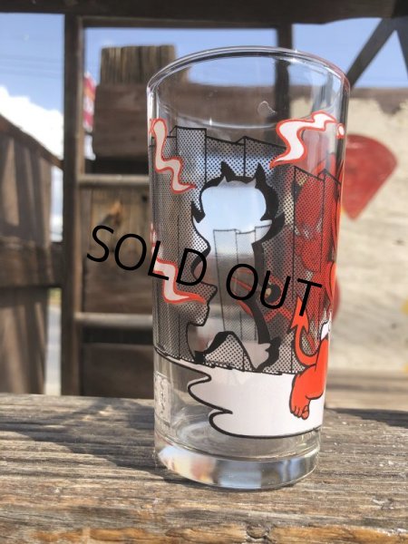 画像3: 70s Vintage Pepsi Glass Hot Stuff (B156) (3)