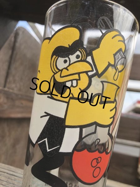 画像4: 70s Vintage Pepsi Glass Simon Bar Sinister (B160) (4)