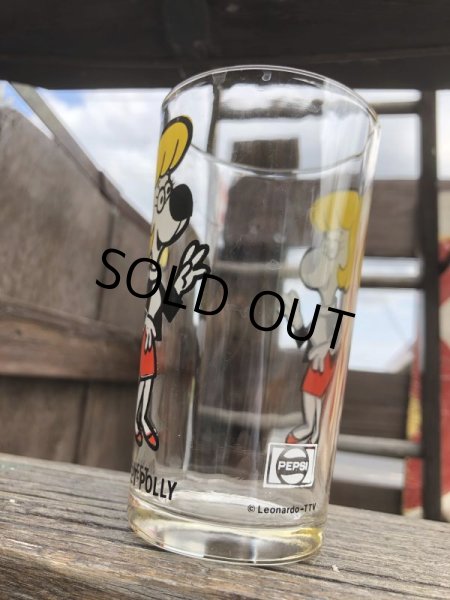 画像4: 70s Vintage Pepsi Glass Sweet Polly Small Size (B157) (4)