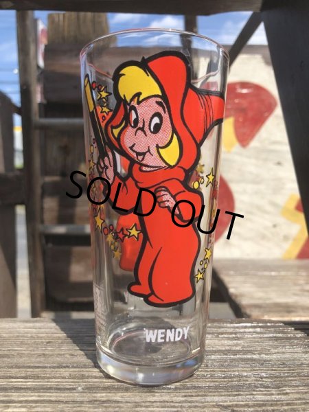 画像1: 70s Vintage Pepsi Glass Wendy (B151) (1)