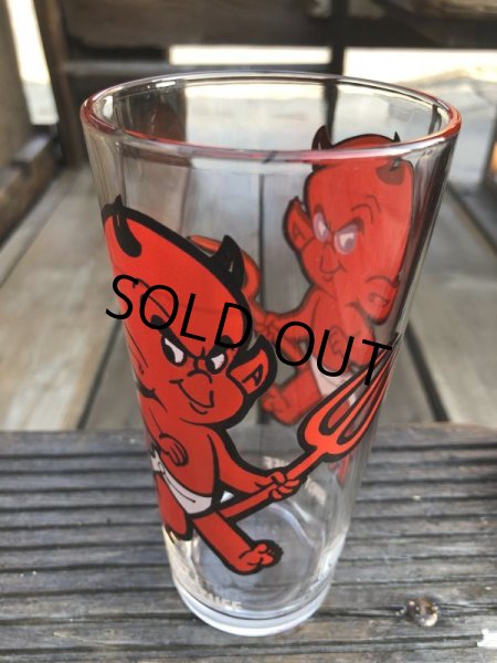 画像3: 70s Vintage Pepsi Glass Hot Stuff (B152) (3)