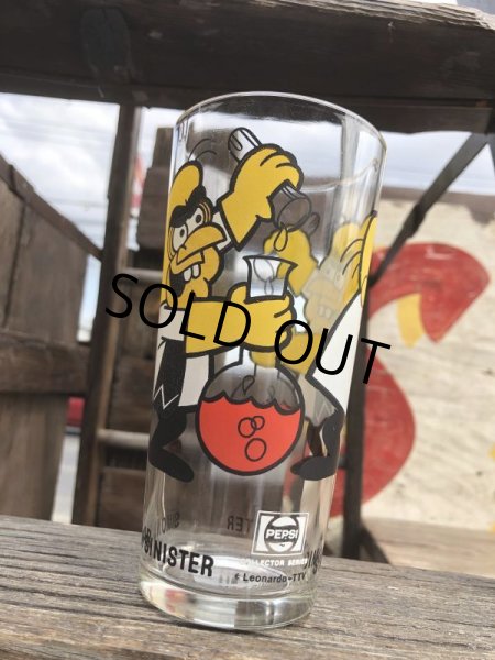 画像3: 70s Vintage Pepsi Glass Simon Bar Sinister (B160) (3)