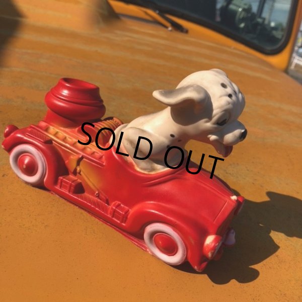 画像8: Vintage Rubber Doll Fire Department Dalmatian (B161) (8)