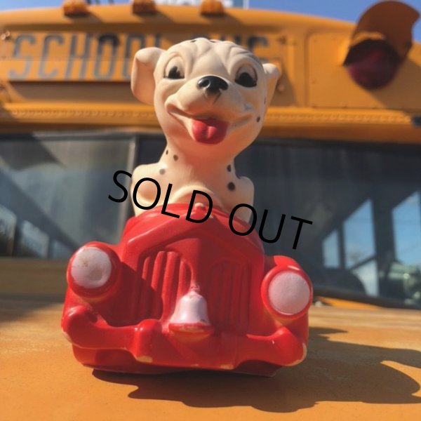 画像4: Vintage Rubber Doll Fire Department Dalmatian (B161) (4)