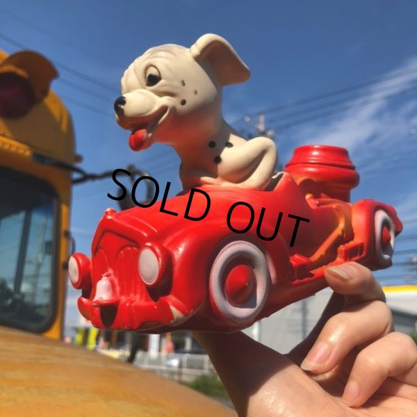 画像9: Vintage Rubber Doll Fire Department Dalmatian (B161) (9)