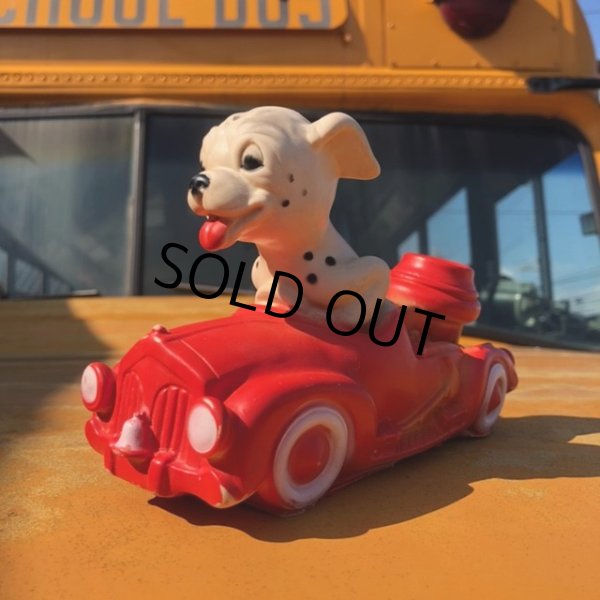 画像2: Vintage Rubber Doll Fire Department Dalmatian (B161) (2)