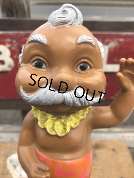 画像4: 70s United Airline Menehune Vinyl Coin Bank Original (B167) (4)