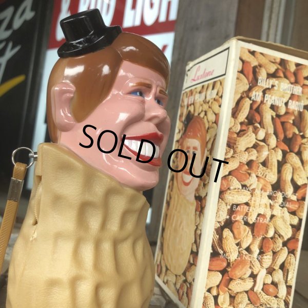 画像7: 70s Vintage Jimmy Carter Peanut AM Radio (B168) (7)