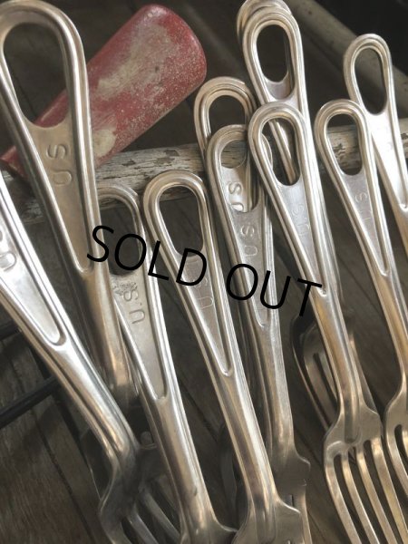 画像2: 60s Vintage U.S. ARMY FORK (B178) (2)