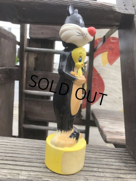 画像4: Vintage Bubble Bath Soaky Bottle Tweety & Sylvester (B186) (4)