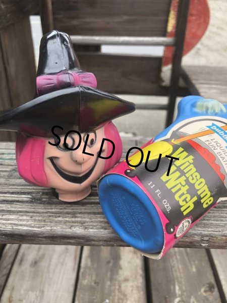 画像7: Vintage Bubble Bath Soaky Bottle Winsome Witch  (B191) (7)