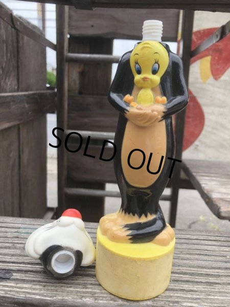 画像8: Vintage Bubble Bath Soaky Bottle Tweety & Sylvester (B186) (8)